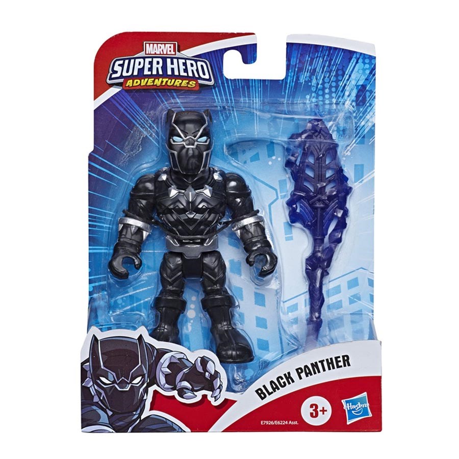 Marvel Super Hero Adventures Mega Mini Figür  Black Panter