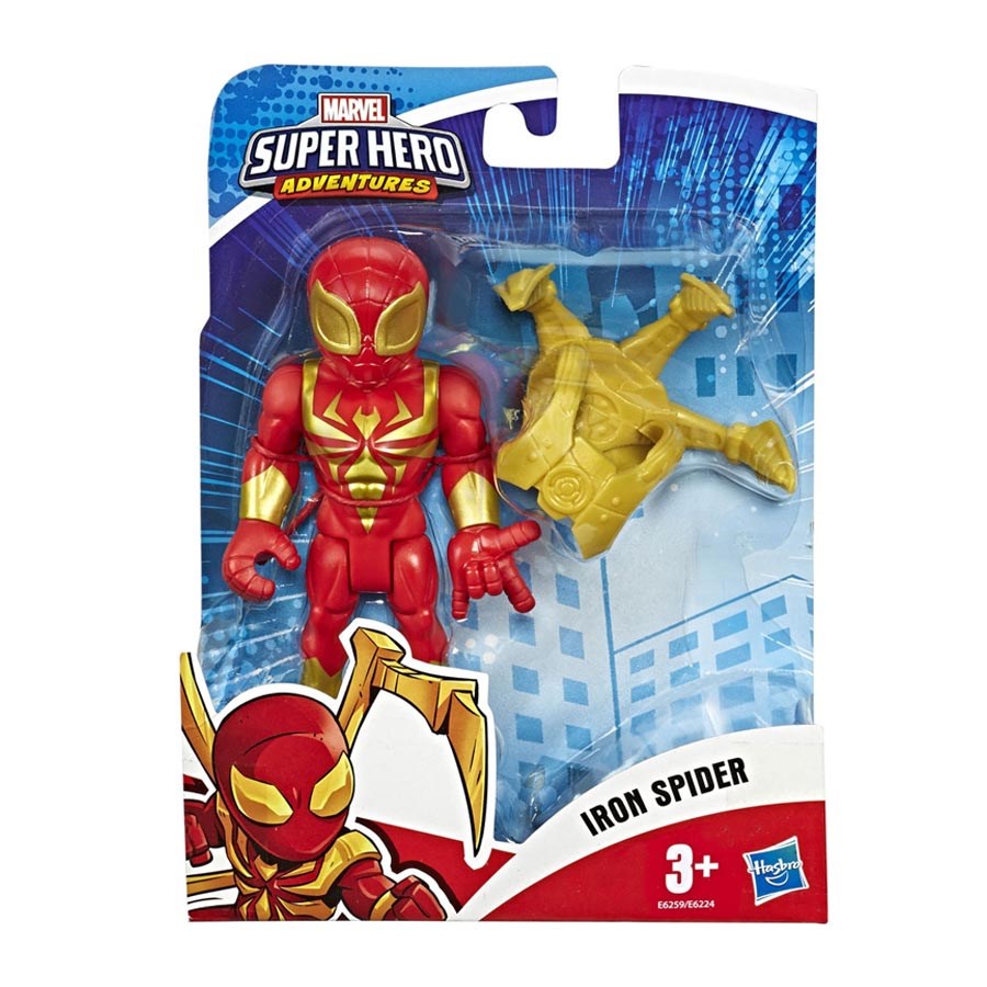 Marvel Super Hero Adventures Mega Mini Figür  Iron Spider