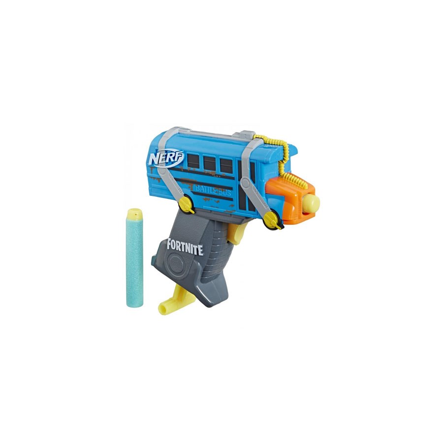 Nerf Fortnite Micro Shots Dart Firing Micro Battle Bus