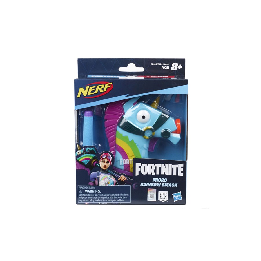 Nerf Fortnite Micro Shots Dart Firing Micro Rainbo