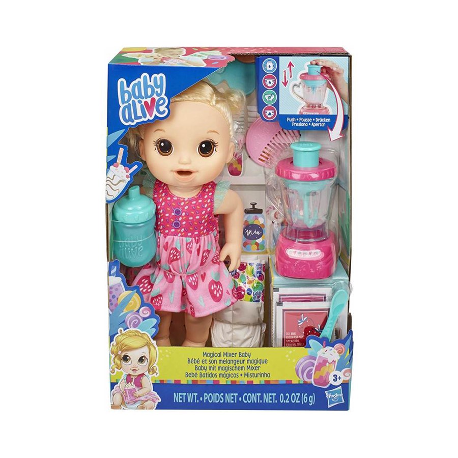 Baby Alive Bebeğim ve Sihirli Mikseri 