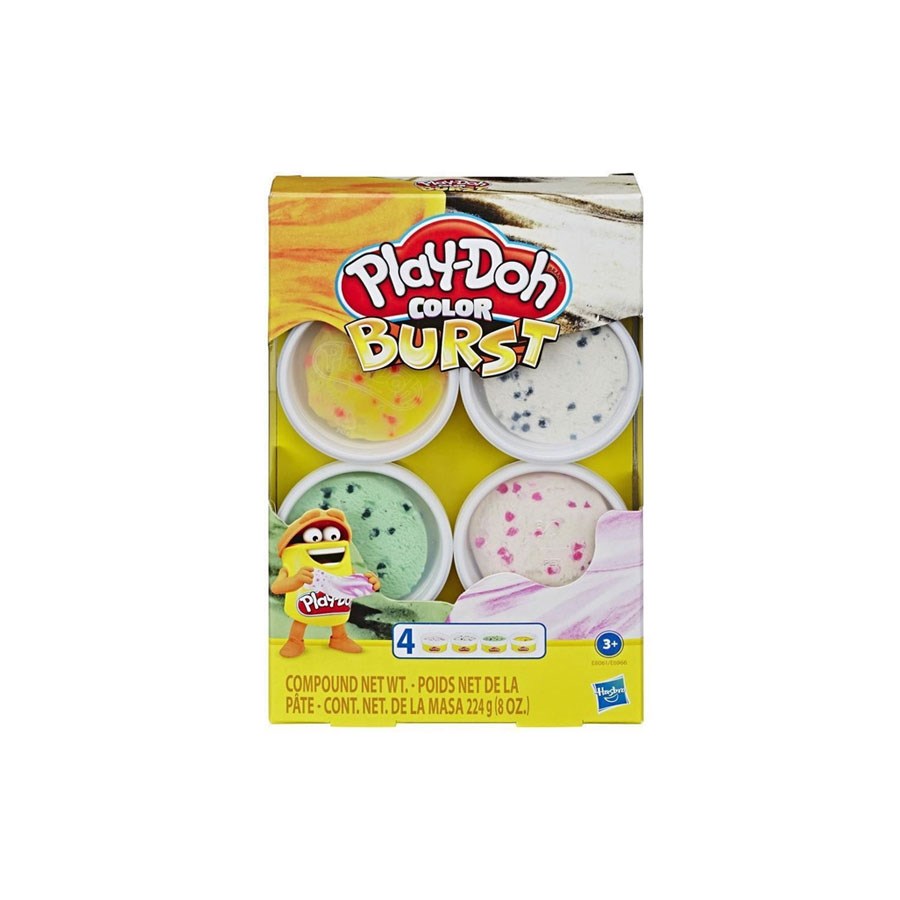 Play Doh Renkli Seri Çekim 4'lü Paket E8061