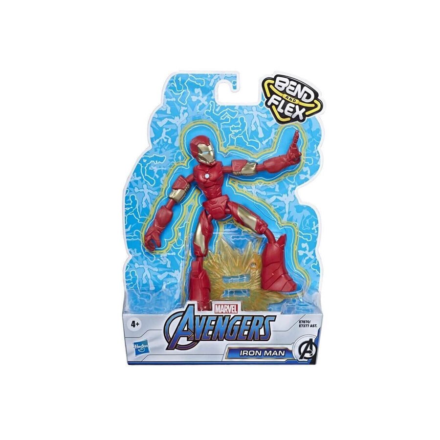 Marvel Avengers Bend & Flex Figür Iron Man