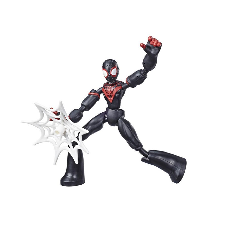 Spiderman Bend Flex Miles Morales Figür 