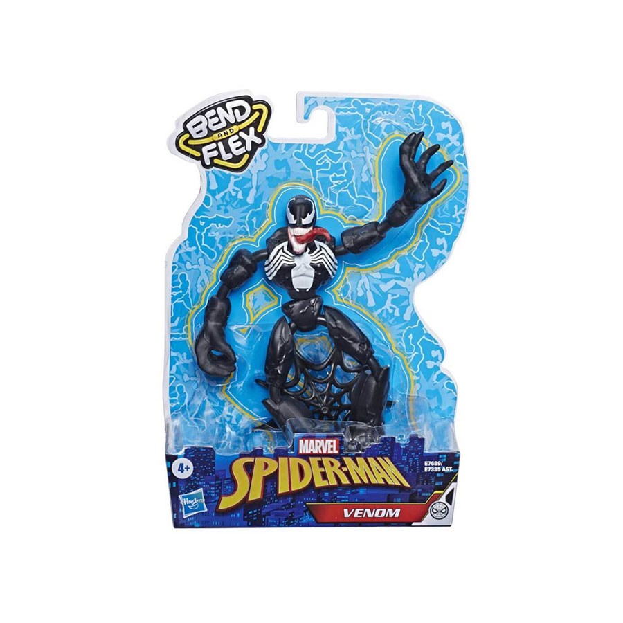 Spiderman Bend Flex Venom Figür 