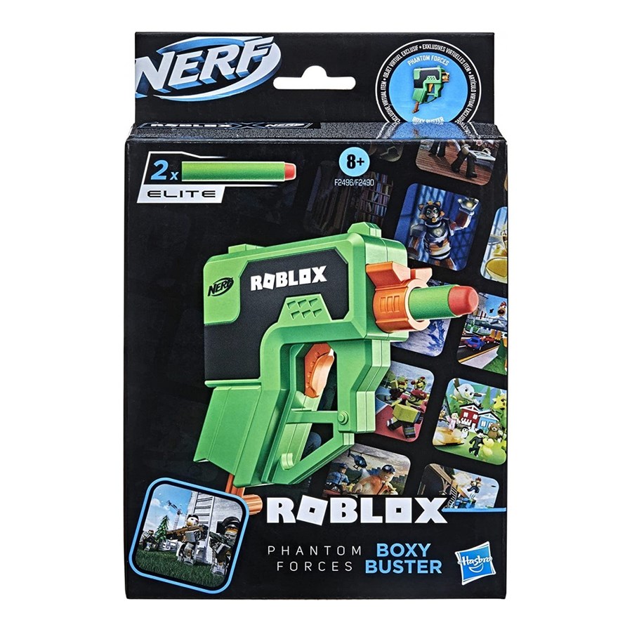 Nerf Microshotrs Roblox Boxy Buster