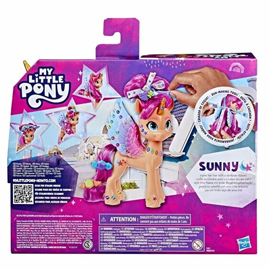 My Little Pony Kurdele Saç Tasarımlı Sunny 