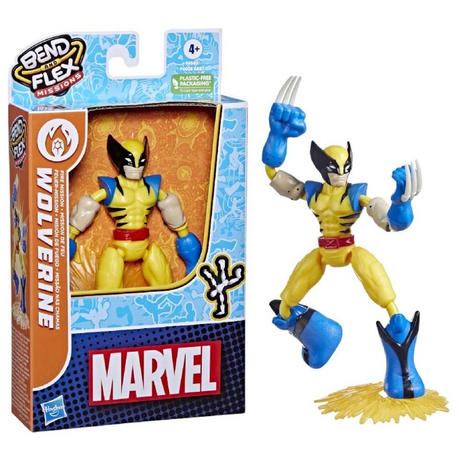 Avengers Bend and Flex 16 Cm Figür Wolverine