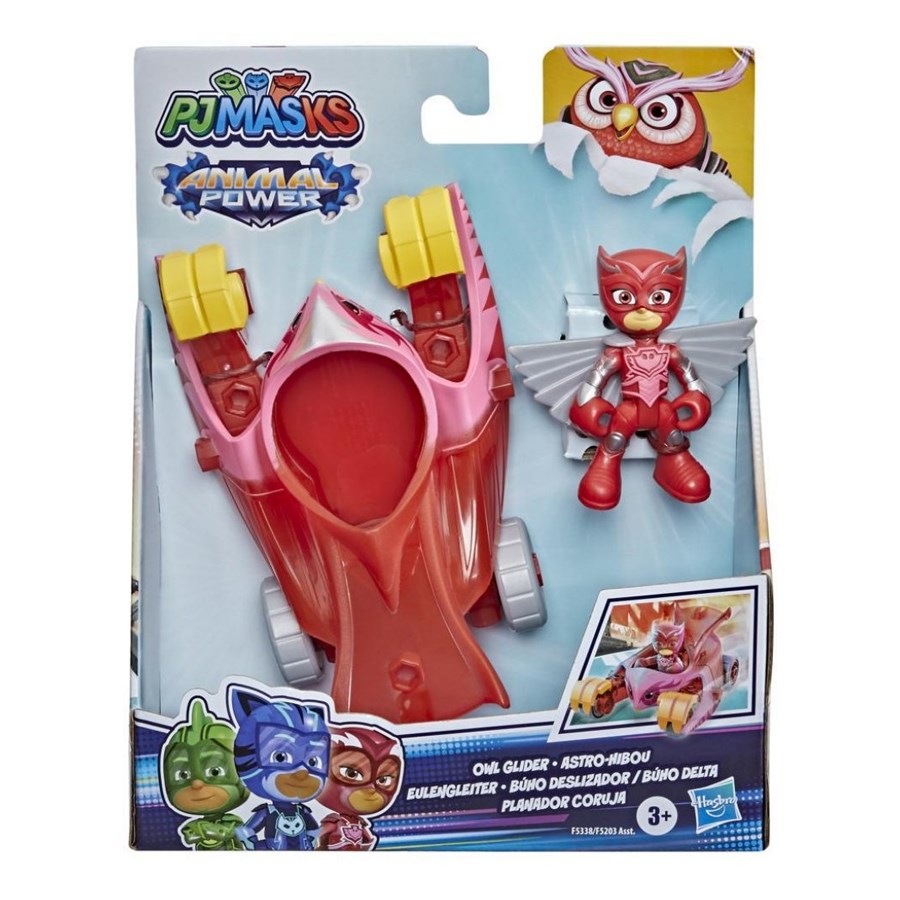 PJMaskeliler Animal Power Figür ve Hayvan Araç Owl Glider