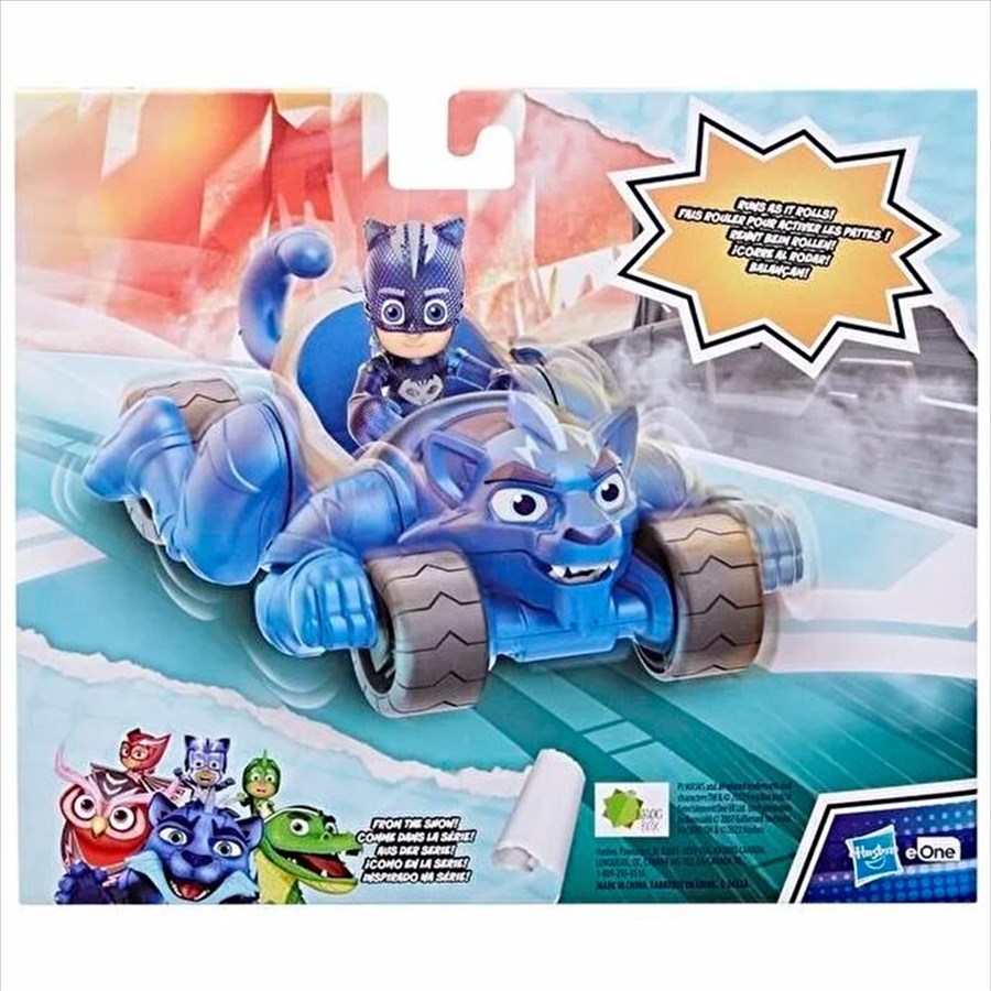 Pjmask Animal Power Figür/Owlet Catboy