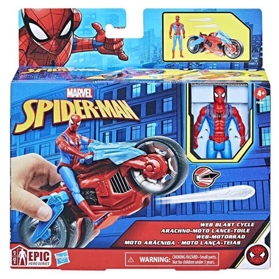 Spiderman Web Blast Cycle 