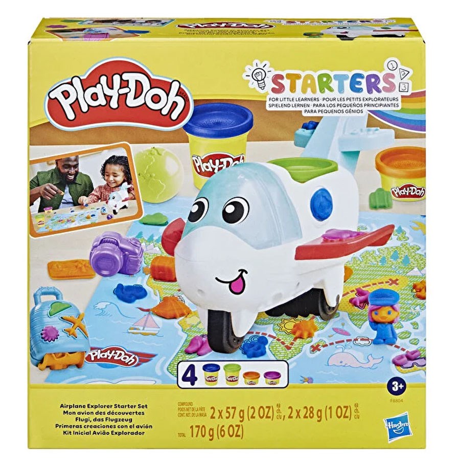 Play-Doh Starters Eğlenceli Uçak Oyun Seti 