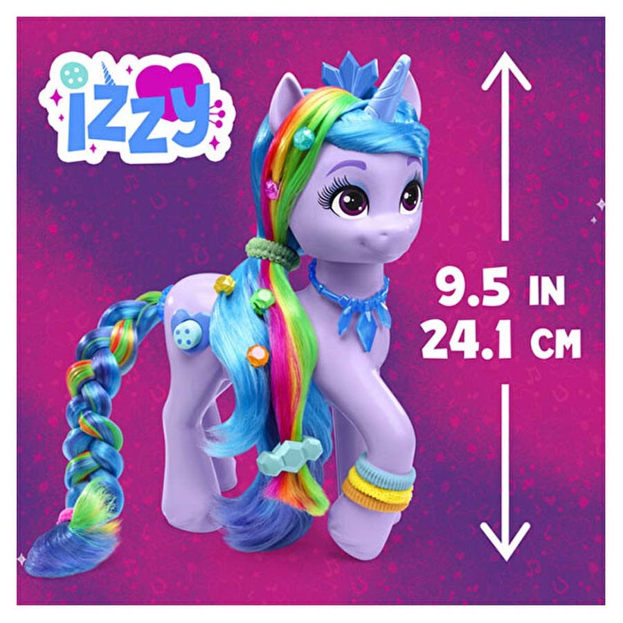 My Little Pony Izzy Moonbow Gökkuşaği Stili 