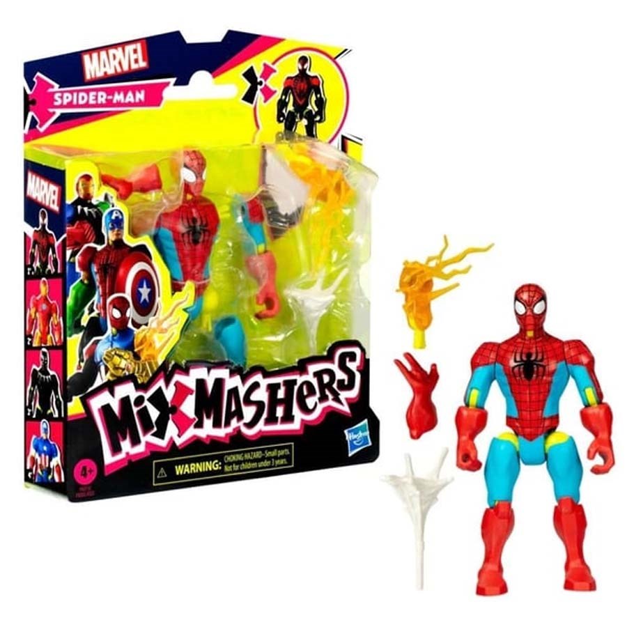 Spider Man Mixmashers Figür 