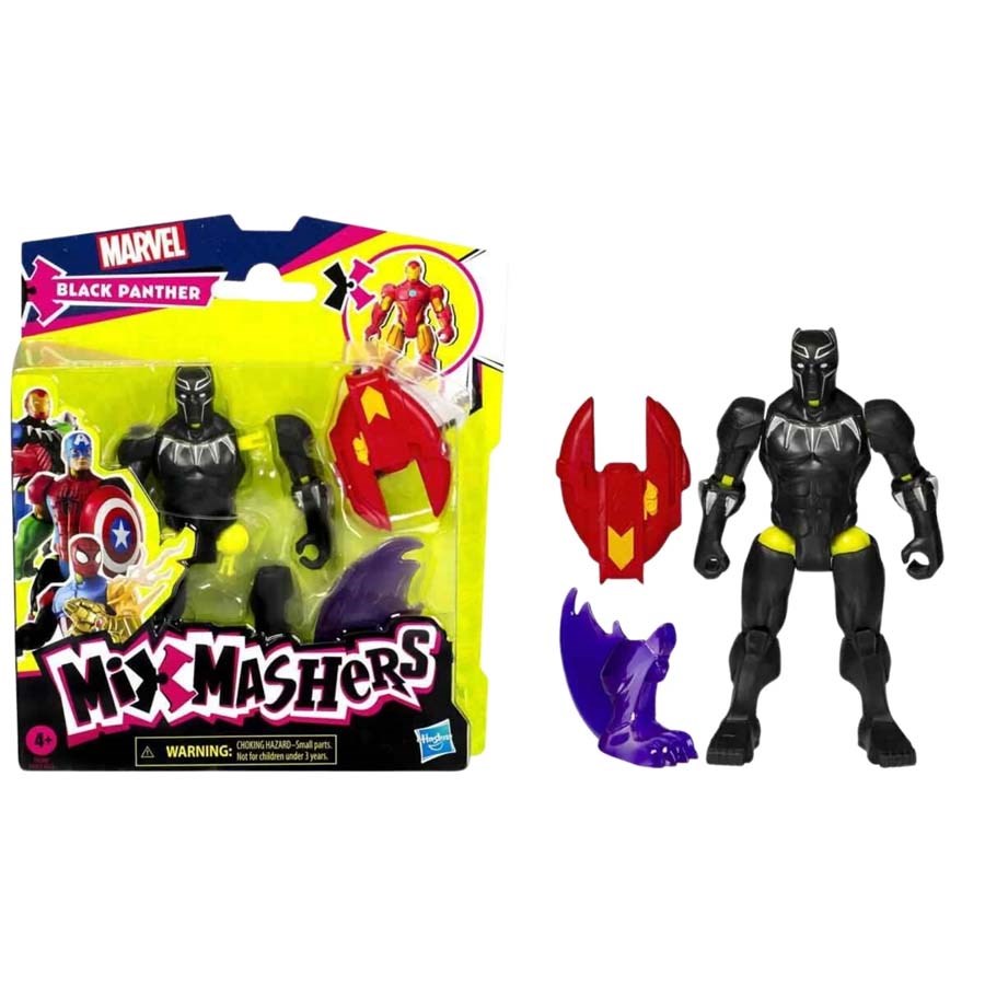 Marvel Mixmashers Captain America Aksiyon Figür 