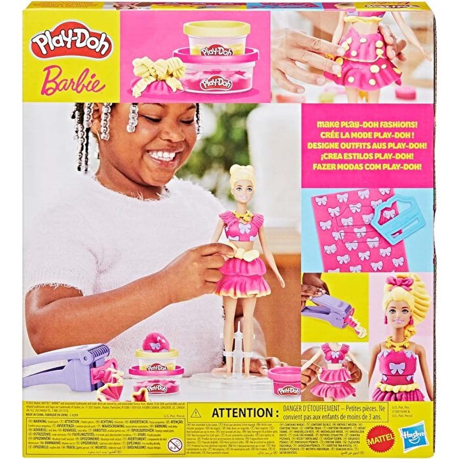 Play Doh Barbie Fırfırlar ve Fiyonklar Seti 