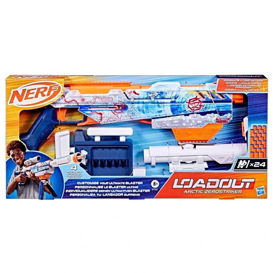 Nerf Loadout Artic Zerostriker 