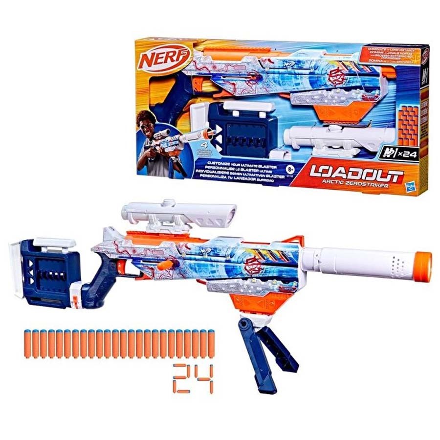 Nerf Loadout Artic Zerostriker 