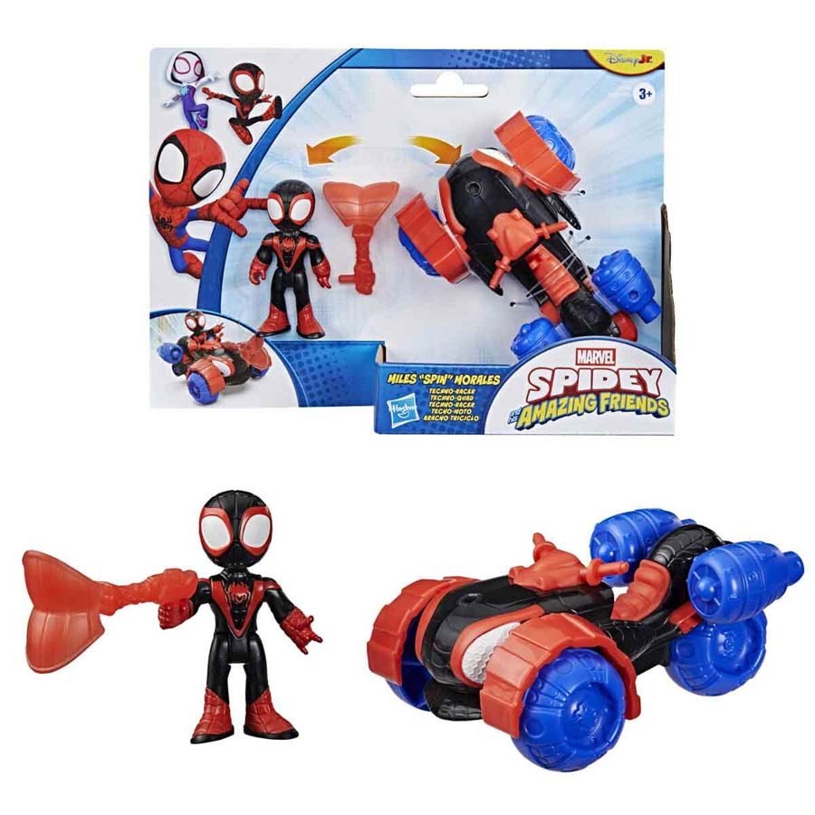 Marvel Spidey-Friends Spidey Figürü ve Araç Seti 
