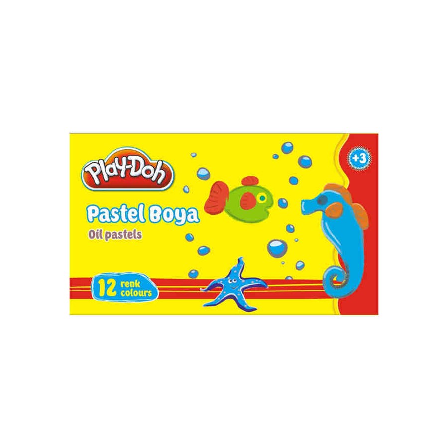 Play-Doh 12 Renk Pastel Boya 