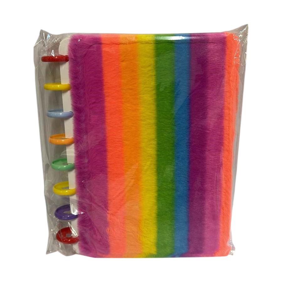 Unicus Pul Spiralli Akıllı Defter- Gökkuşağı Peluş