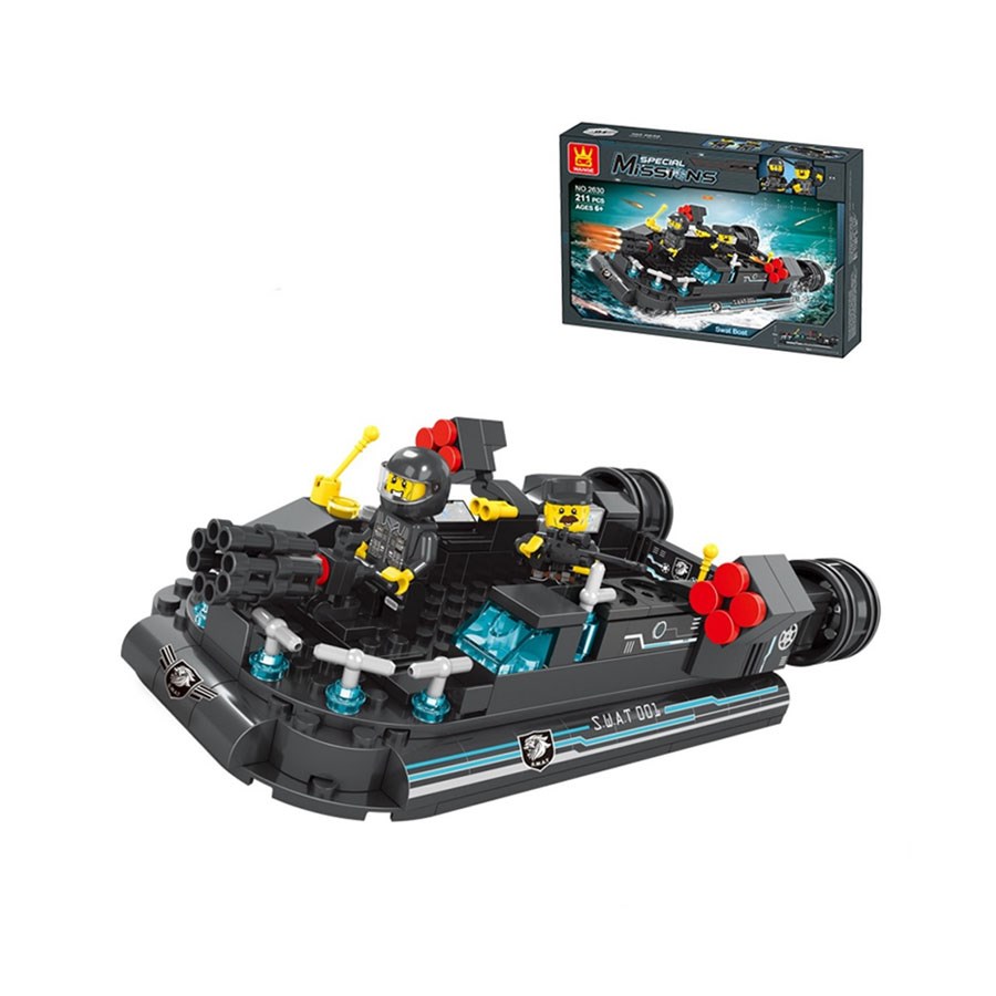 SWAT Botu 211 Parça Lego 