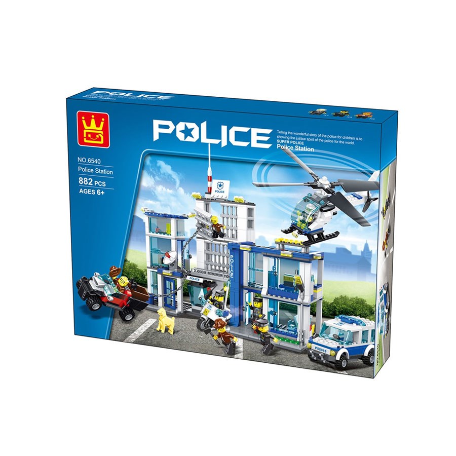 Polis Merkezi Lego 882 Parça 