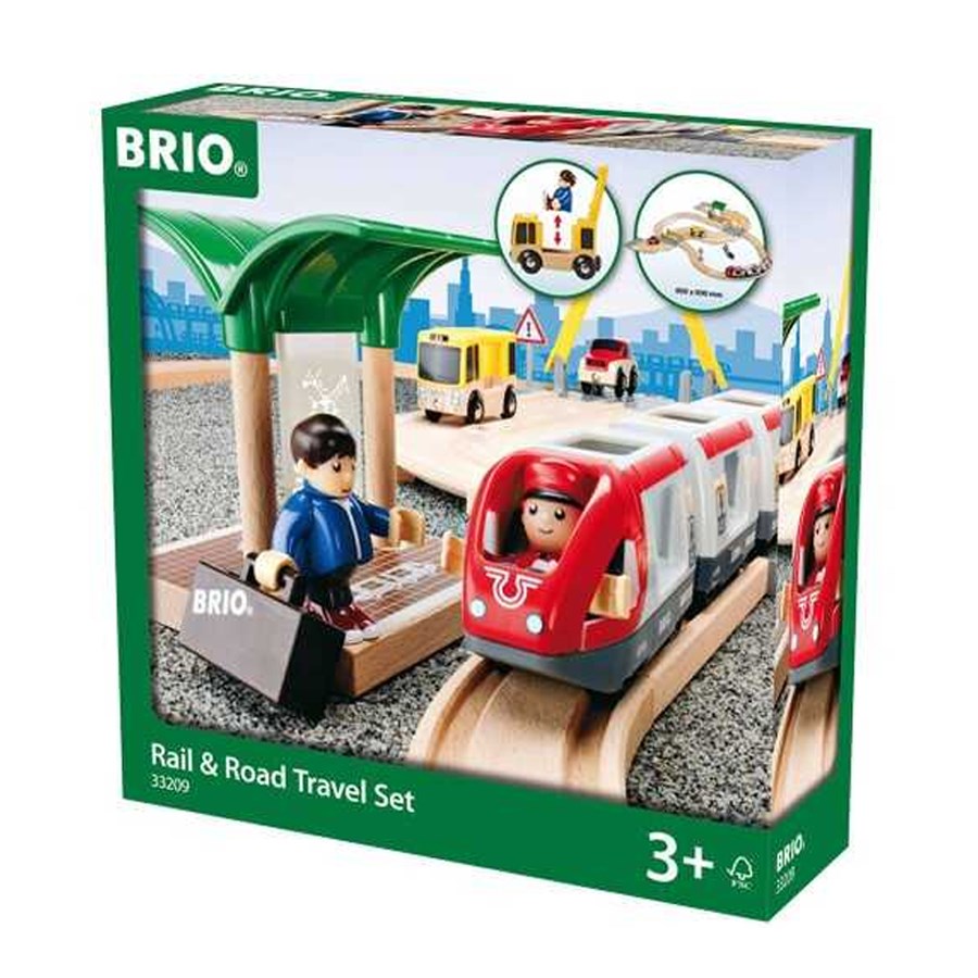 BRIO Tren ve Kara Yolu Seyahat Seti 