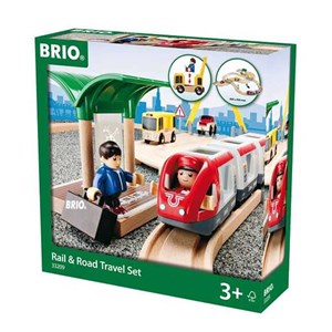 BRIO Tren ve Kara Yolu Seyahat Seti
