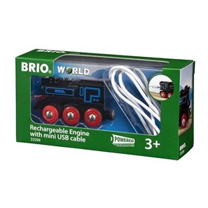 BRIO USB ile Şarj Edilebilir Lokomotif
