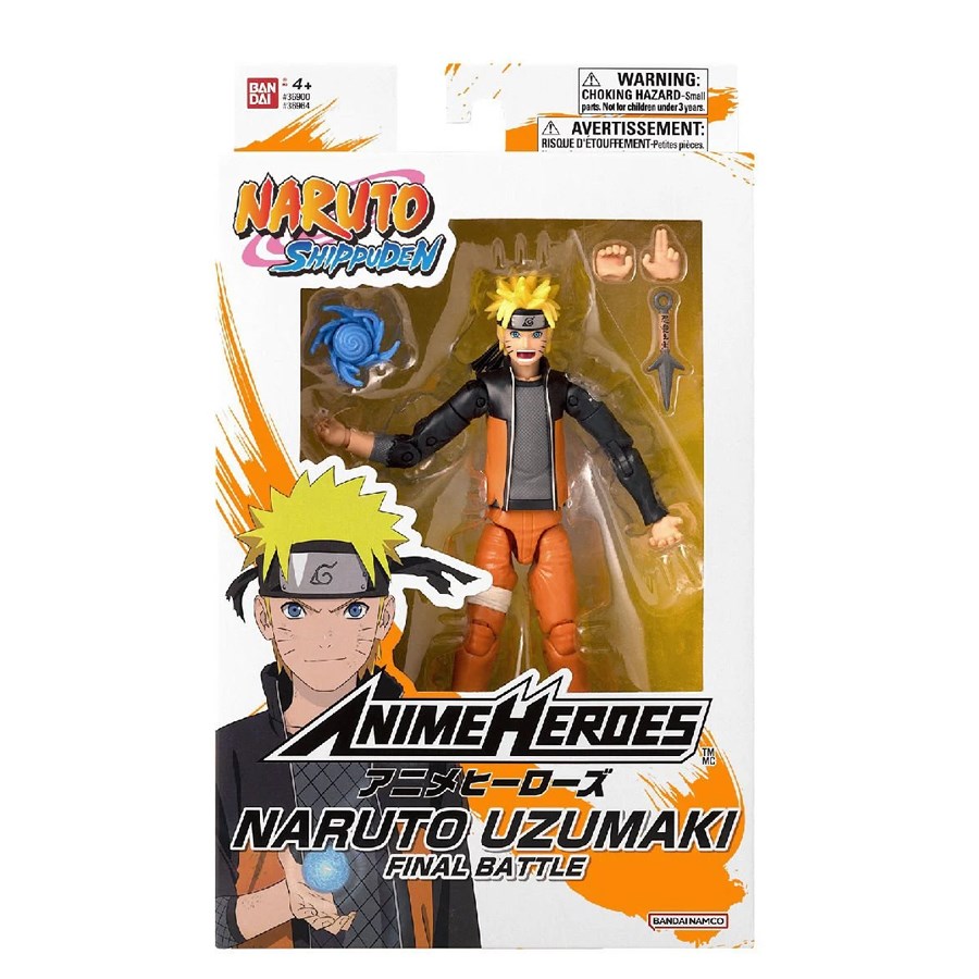 Anime Heroes Naruto Uzumaki Son Savaş Figür 