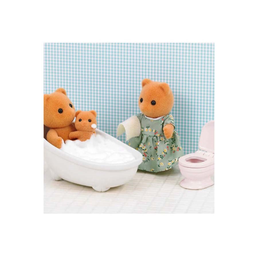 Sylvanian Families Bath & Toilet Set 