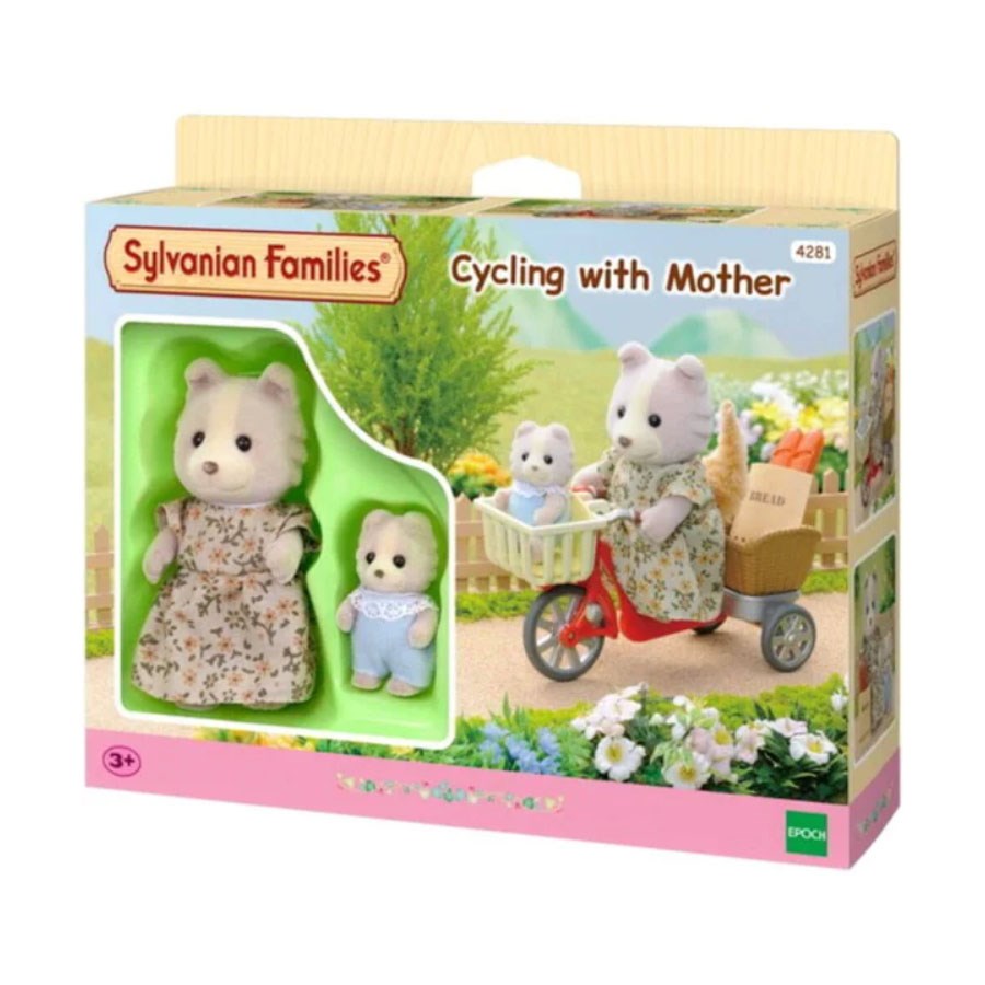 Sylvanian Families Köpek Ailesi Bisiklet Seti 