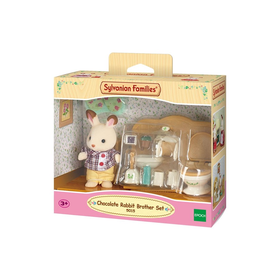 Sylvanian Families Çikolata Kulaklı Tavşan Tuvalet Seti 