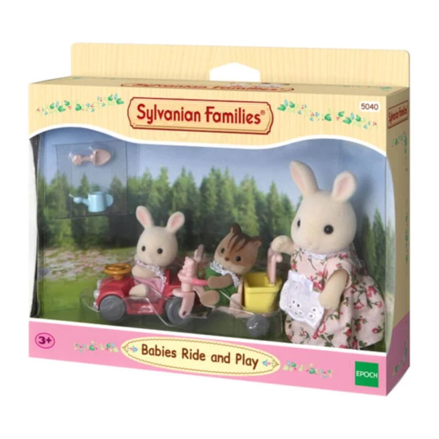 Sylvanian Families Bisiklet Bebek Arabası 