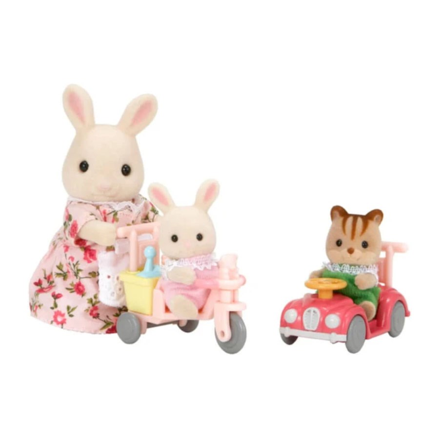 Sylvanian Families Bisiklet Bebek Arabası 