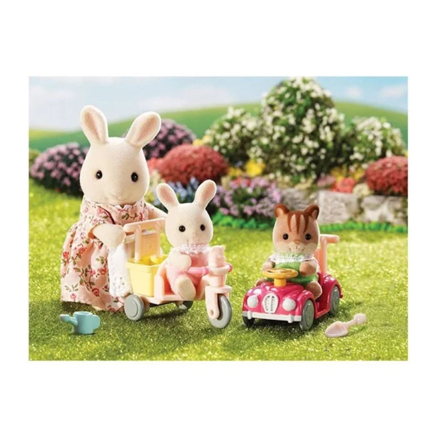 Sylvanian Families Bisiklet Bebek Arabası 