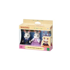 Sylvanian Families Çikolata Kulaklı Tavşan Nine ve Dede