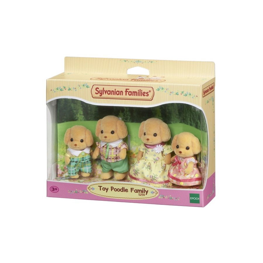 Sylvanian Families Toy Poodle Ailesi 