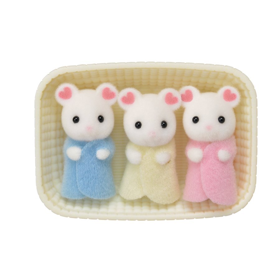 Sylvanian Families Marshmallow Fare Üçüzler 