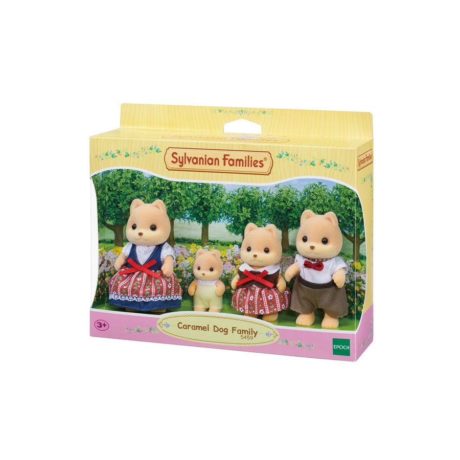 Sylvanian Families Karamel Köpek Ailesi 