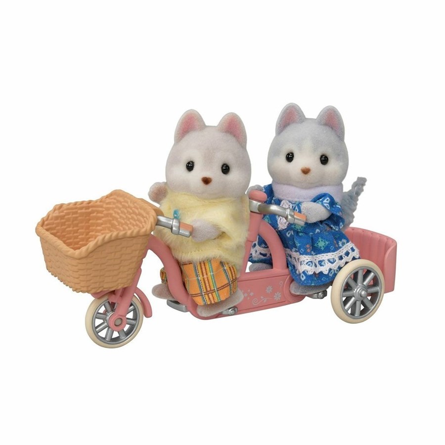 Sylvanian Families Tandem Bisiklet Ve Haskiler 