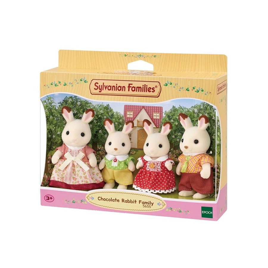 Sylvanian Families Çikolata Kulaklı Tavşan Ailesi 