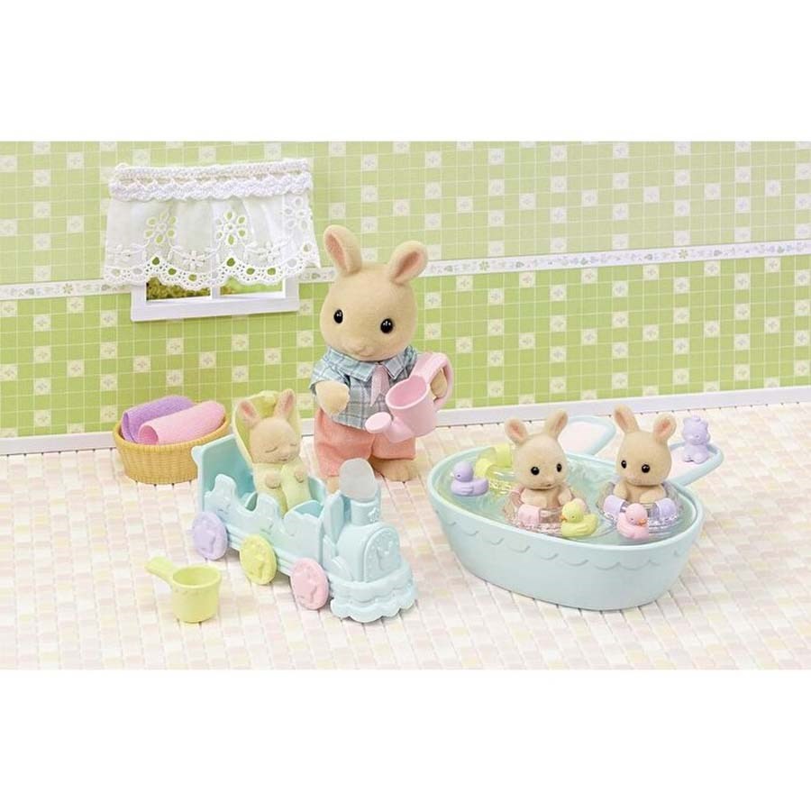 Sylvanian Families Üçüzler Banyo Seti 
