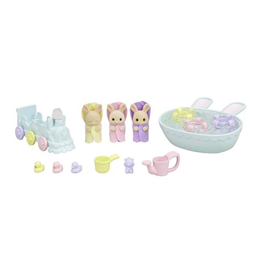 Sylvanian Families Üçüzler Banyo Seti 
