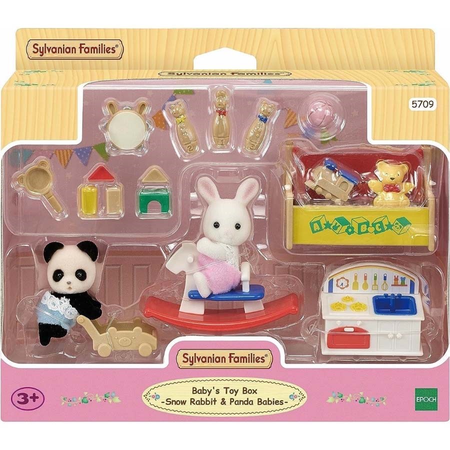 Sylvanian Families Tavşan Ve Panda Bebek 