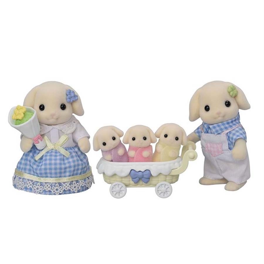 Sylvanian Families Flora Tavşan Ailesi 