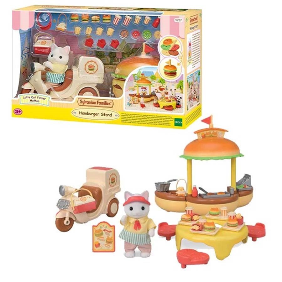 Sylvanian Families Hamburger Standı 