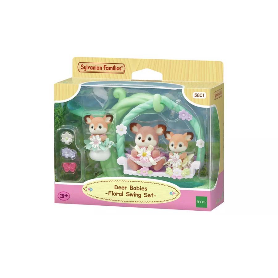 Sylvanian Families Geyik Bebekler Salıncak Seti 