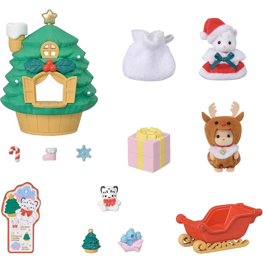 Sylvanian Families Bebek Noel Babanın Noel Evi 